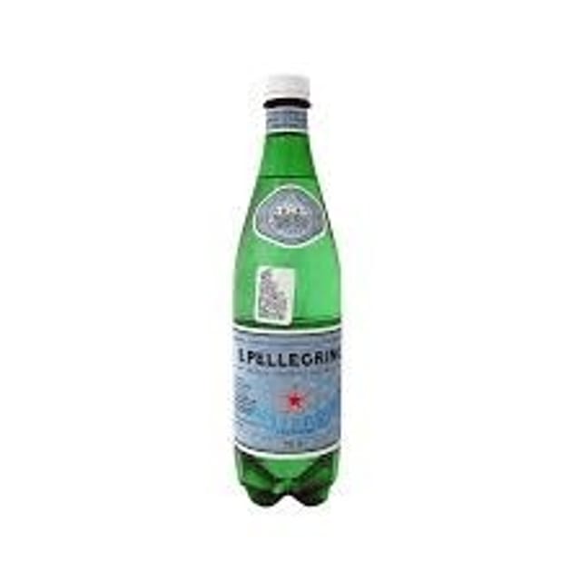 San Pellegrino Natural Mineral Water.